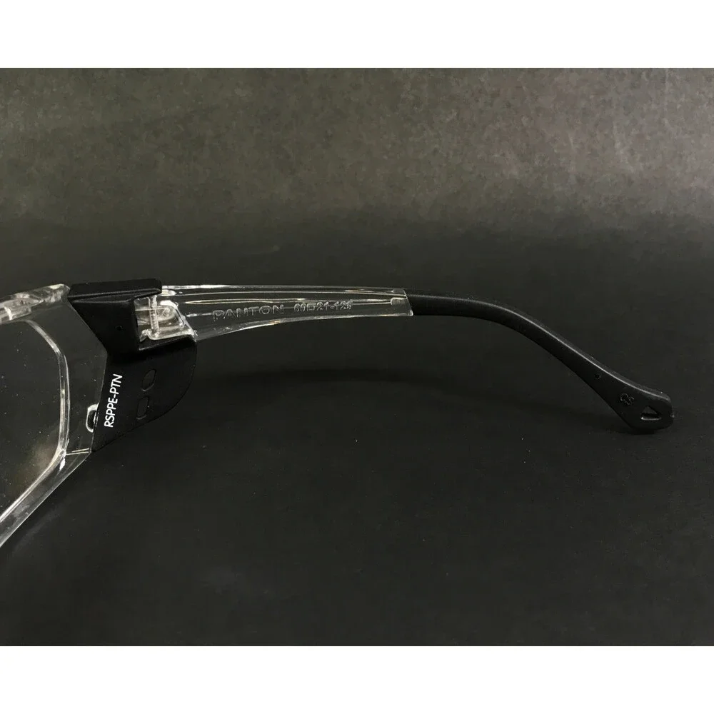 Rec Specs Athletic Goggle Frames PANTON #100 Clear Black Full Rim Z87 60-21-125